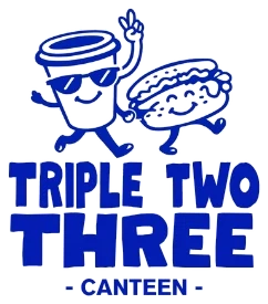 Triple Two Three Canteen logo